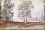 Claude Lorrain, Pastoral Landscape (mk17)